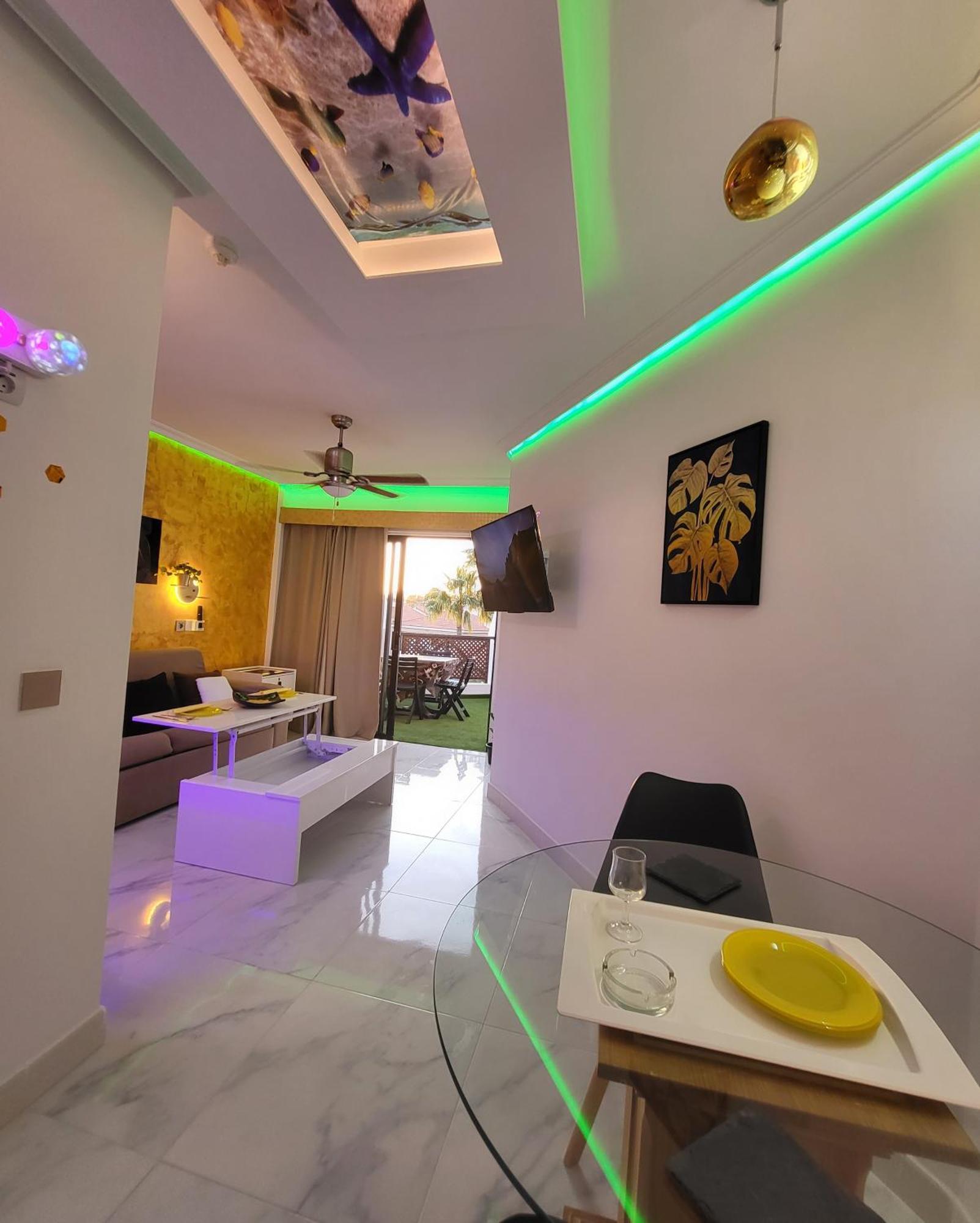 Moderno Y Luminoso Atico Con Vistas Y Piscina Appartement San Miguel de Abona Buitenkant foto